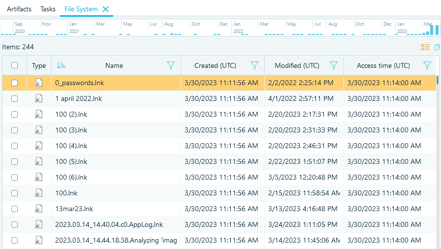 how to create lnk file