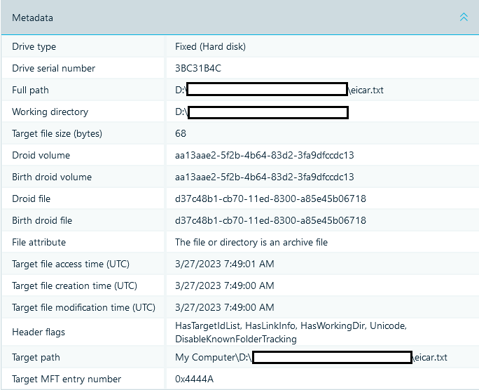 mac reader for .lnk file