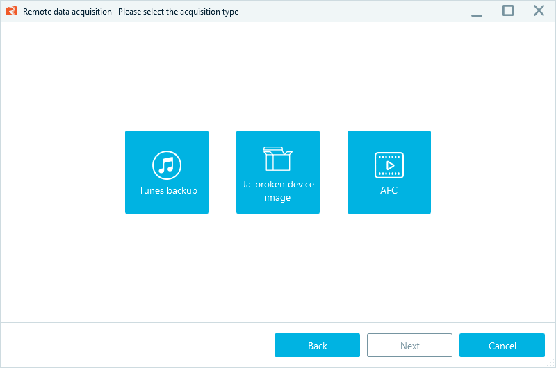 Apple acquisition options window