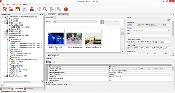 Fast Computer Forensic Imaging unit and complete investigation mobile  platform device NVMe