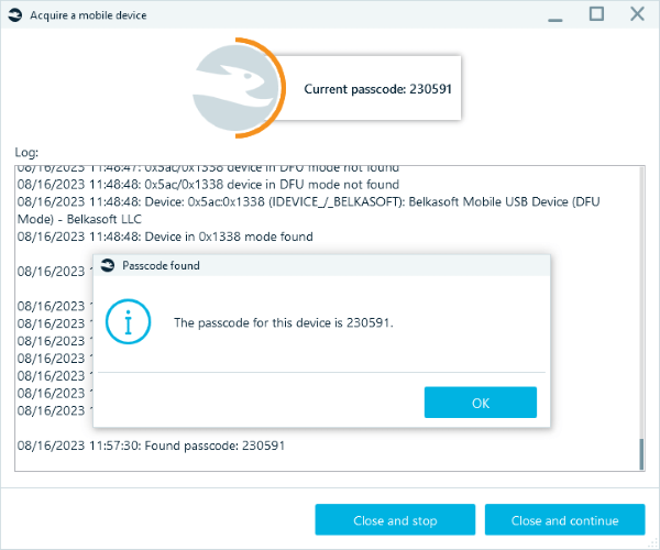 Unlocking iOS Devices with Brute-Force