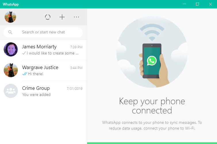 whatsapp for pc