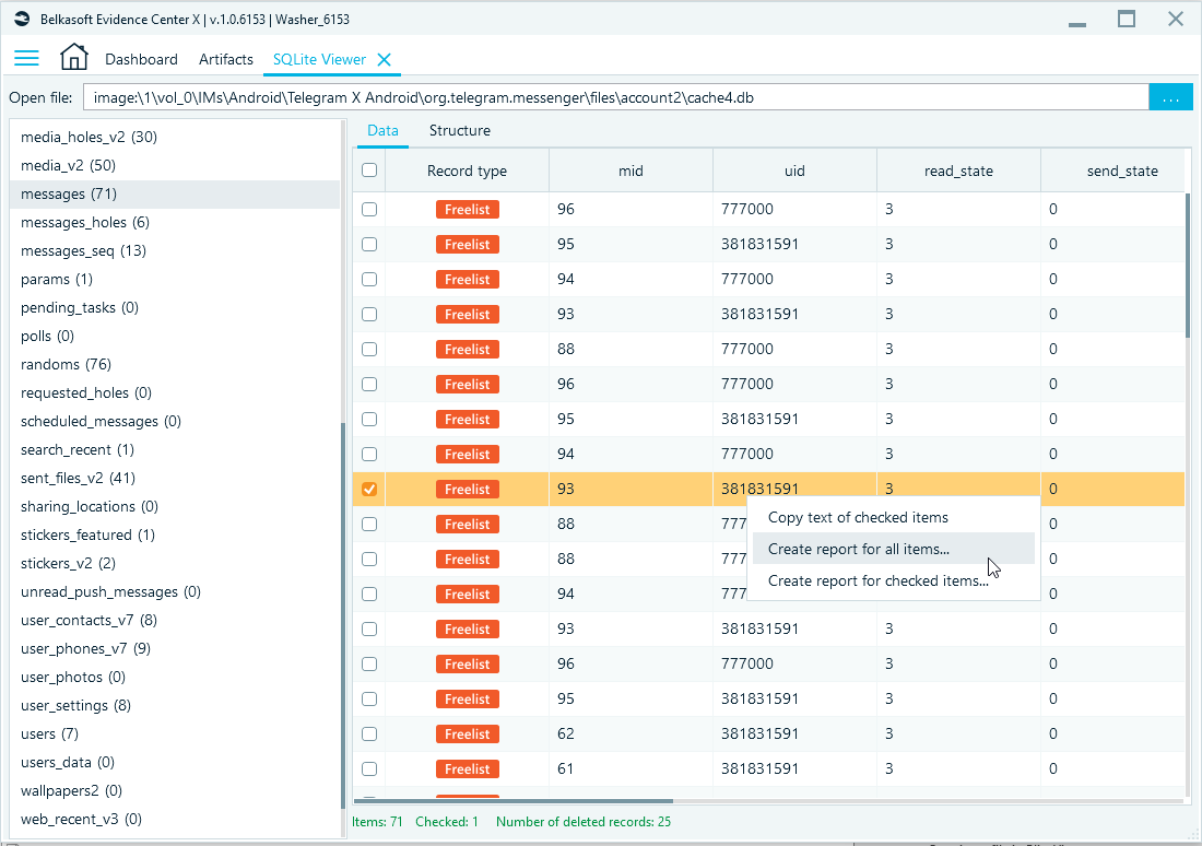 sqlite database design tutorial